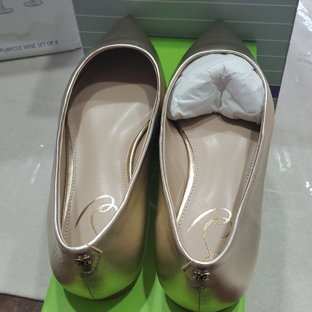Sam Edelman Women's Metallic Flats - Picture 9 of 12